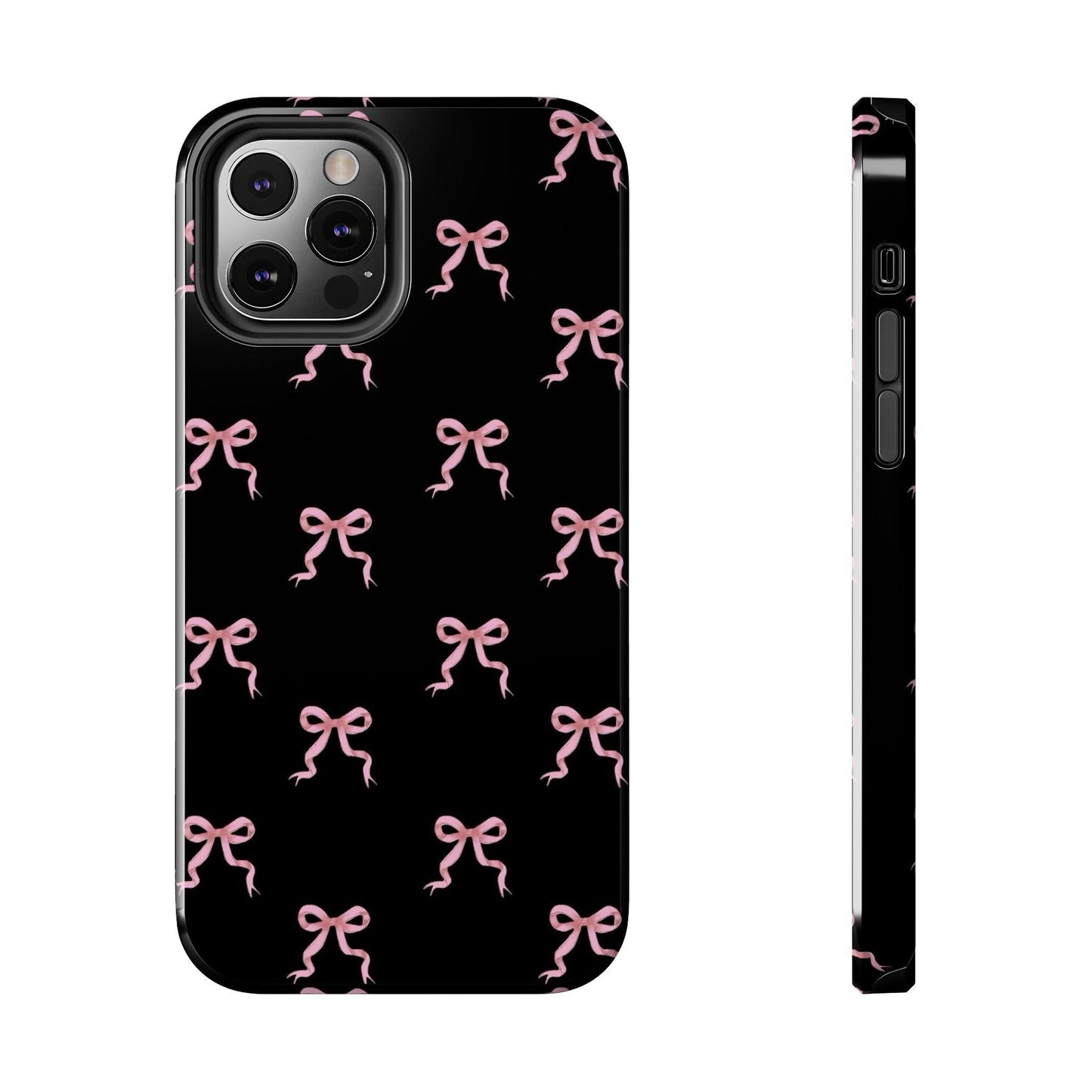 Pink Ribbon Charm iPhone Tough Case