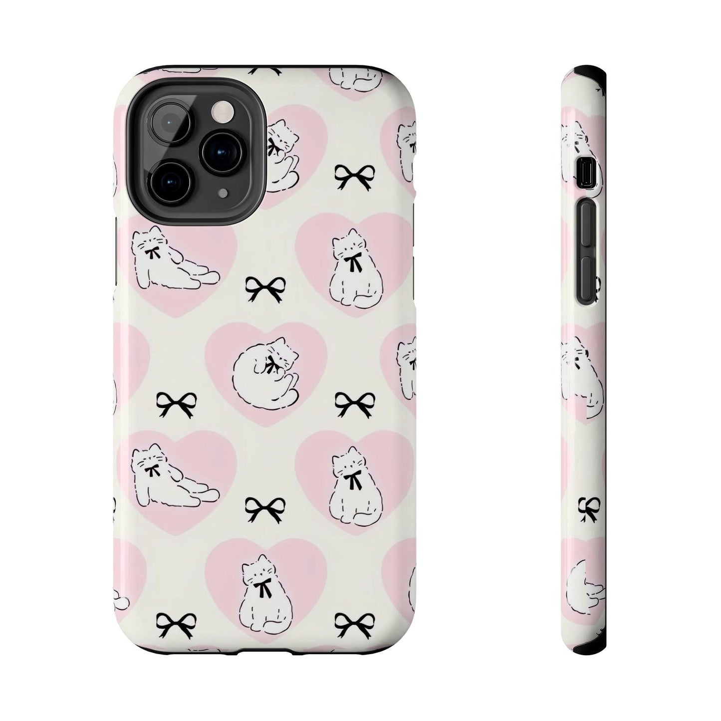 Kitty Love Affair Tough iPhone Cases