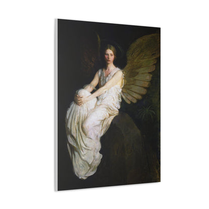 Stevenson Memorial (1903) painting by Abbott Handerson Thayer - Canvas Gallery Wraps