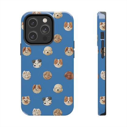 Cute Dog Faces Tough Phone Case - Durable Pet Lover Accessory