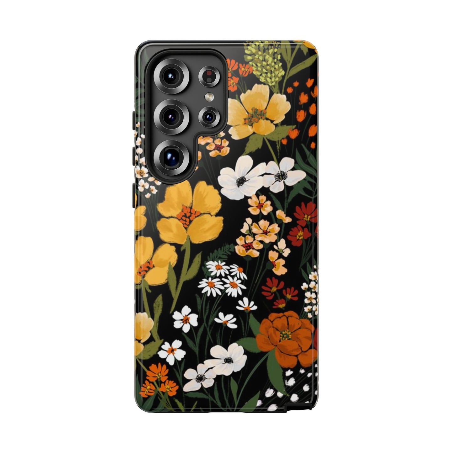 Vibrant Floral Samsung Phone Cases