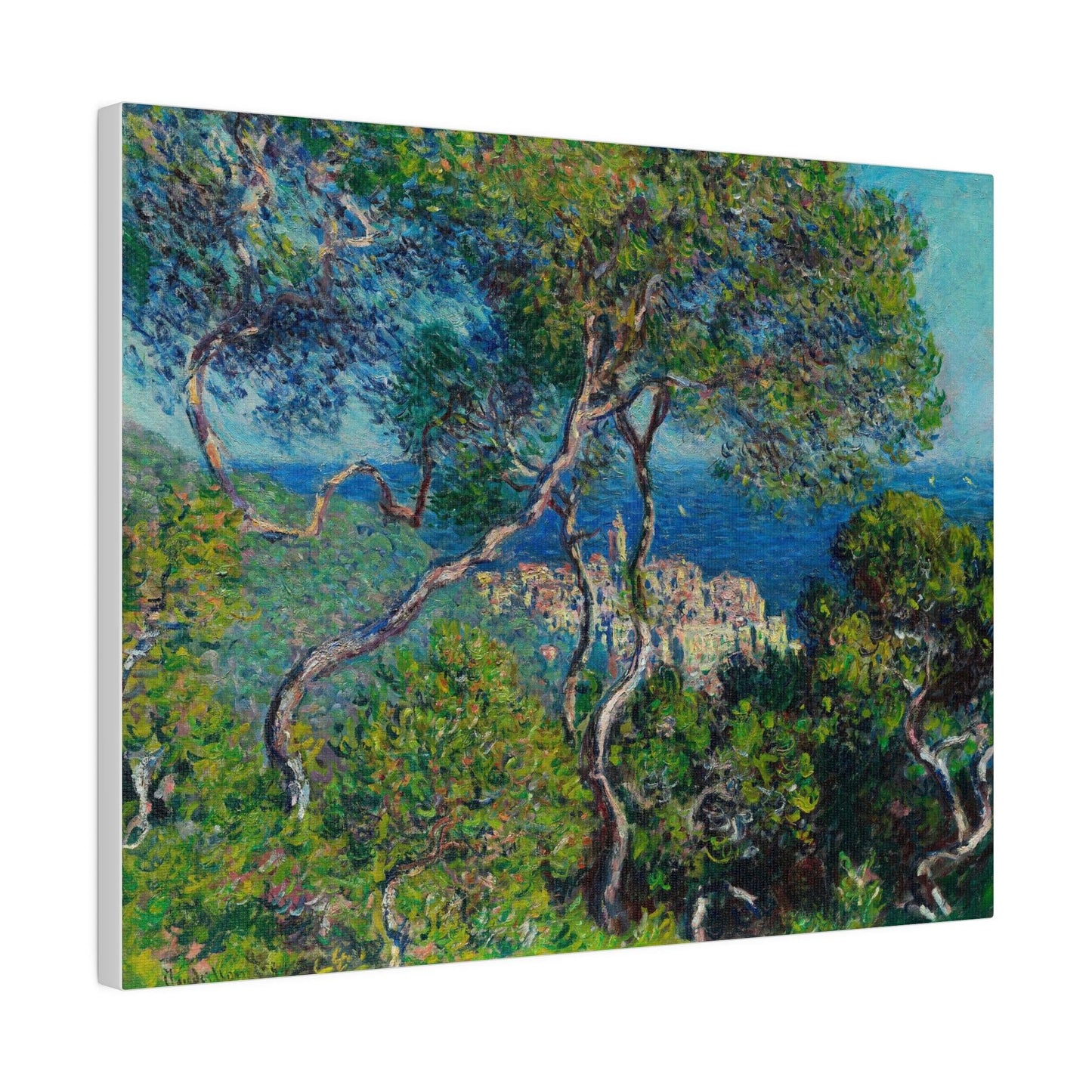 Bordighera (1884) by Claude Monet - Matte Canvas, Stretched, 0.75"