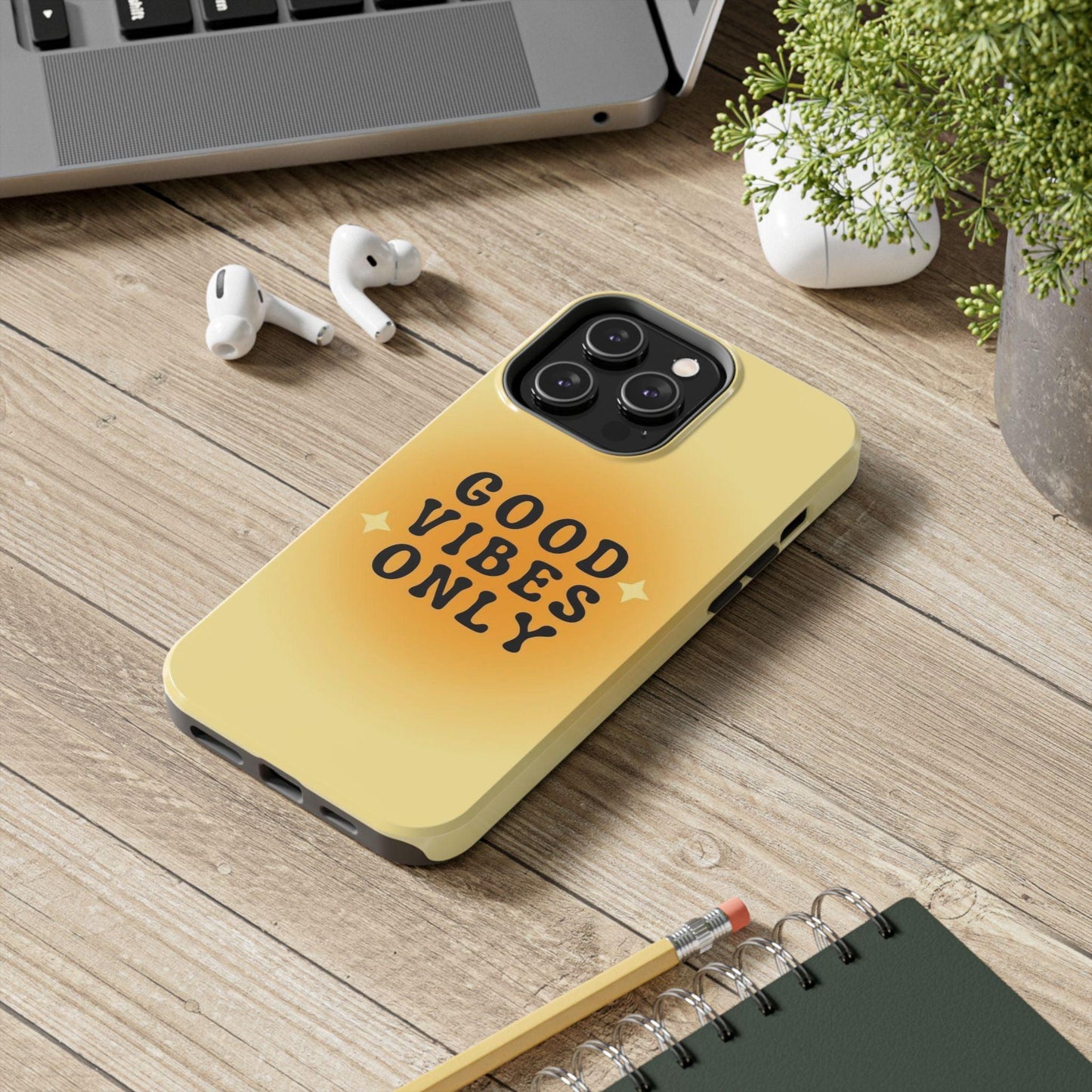 Sunshine Good Vibes Tough iPhone Cases