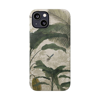 Tropical Paradise Vintage Charm iPhone Cases