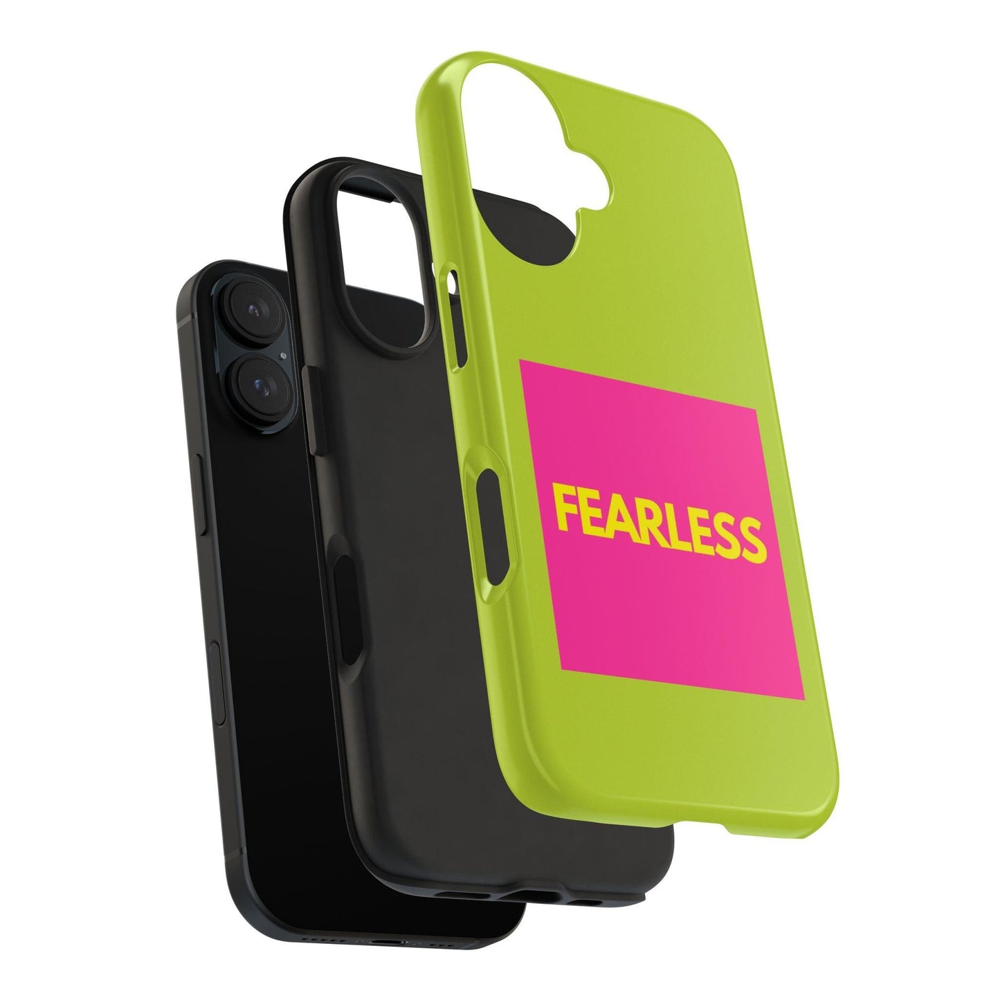 Fearless Tough Neon iPhone Cases