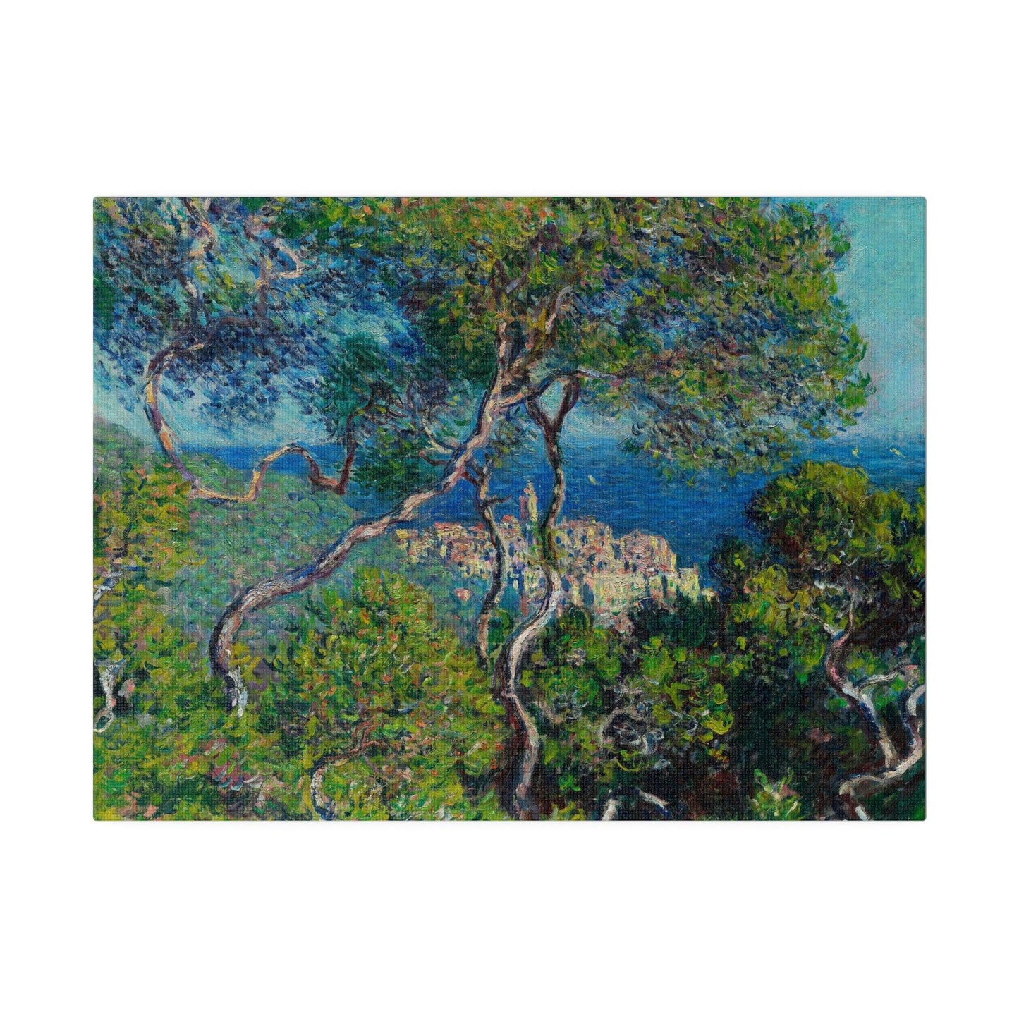 Bordighera (1884) by Claude Monet - Matte Canvas, Stretched, 0.75"