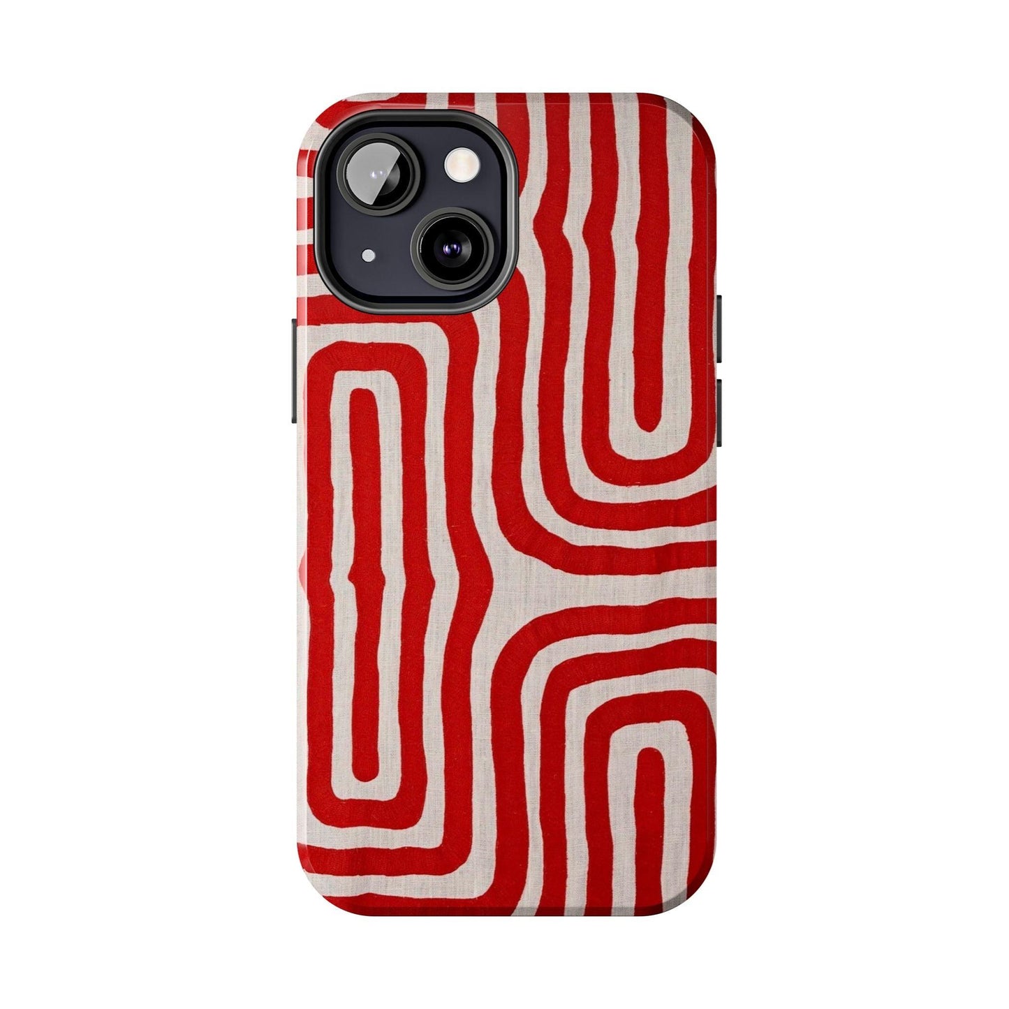 Scarlet Labyrinth Tough iPhone Cases