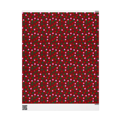 Holiday Confetti Wrapping Paper Roll