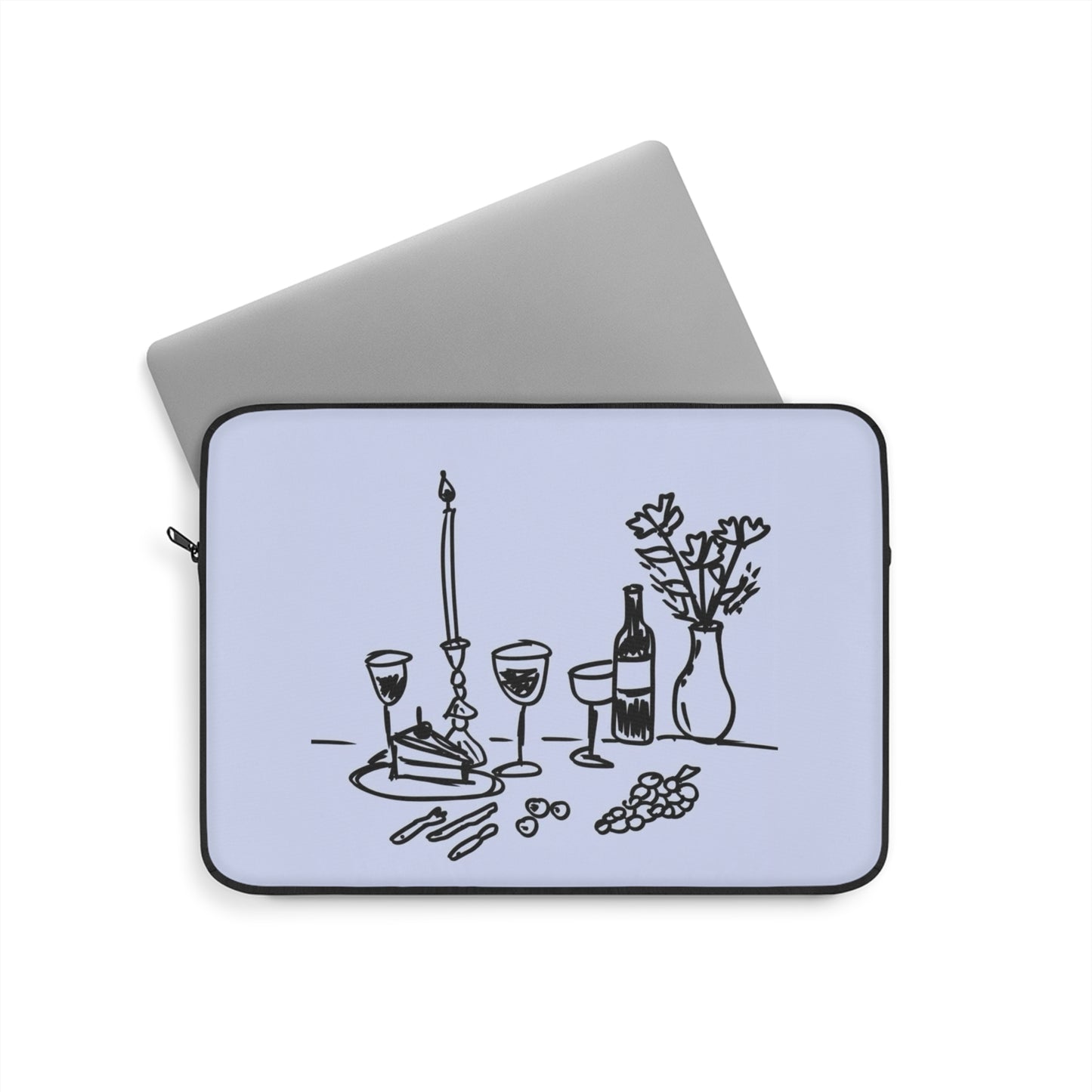 Italian Dinner Table Laptop Sleeve