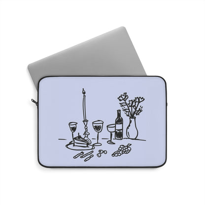 Italian Dinner Table Laptop Sleeve