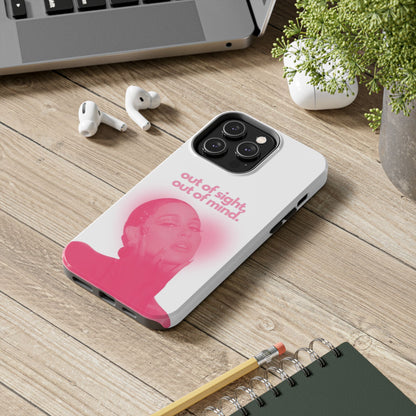 Heart Pink Aura Queen iPhone Cases