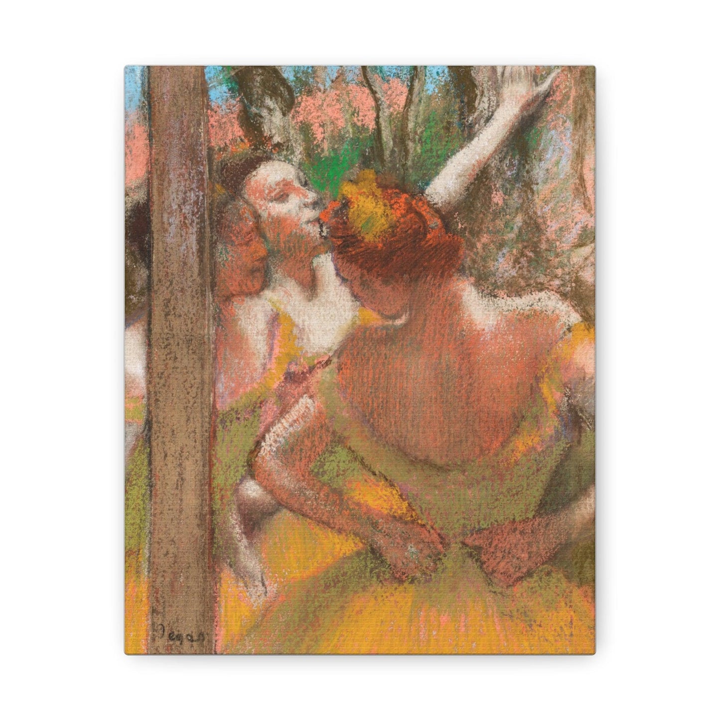 Dancers (1896) painting by Edgar Degas - Canvas Gallery Wraps