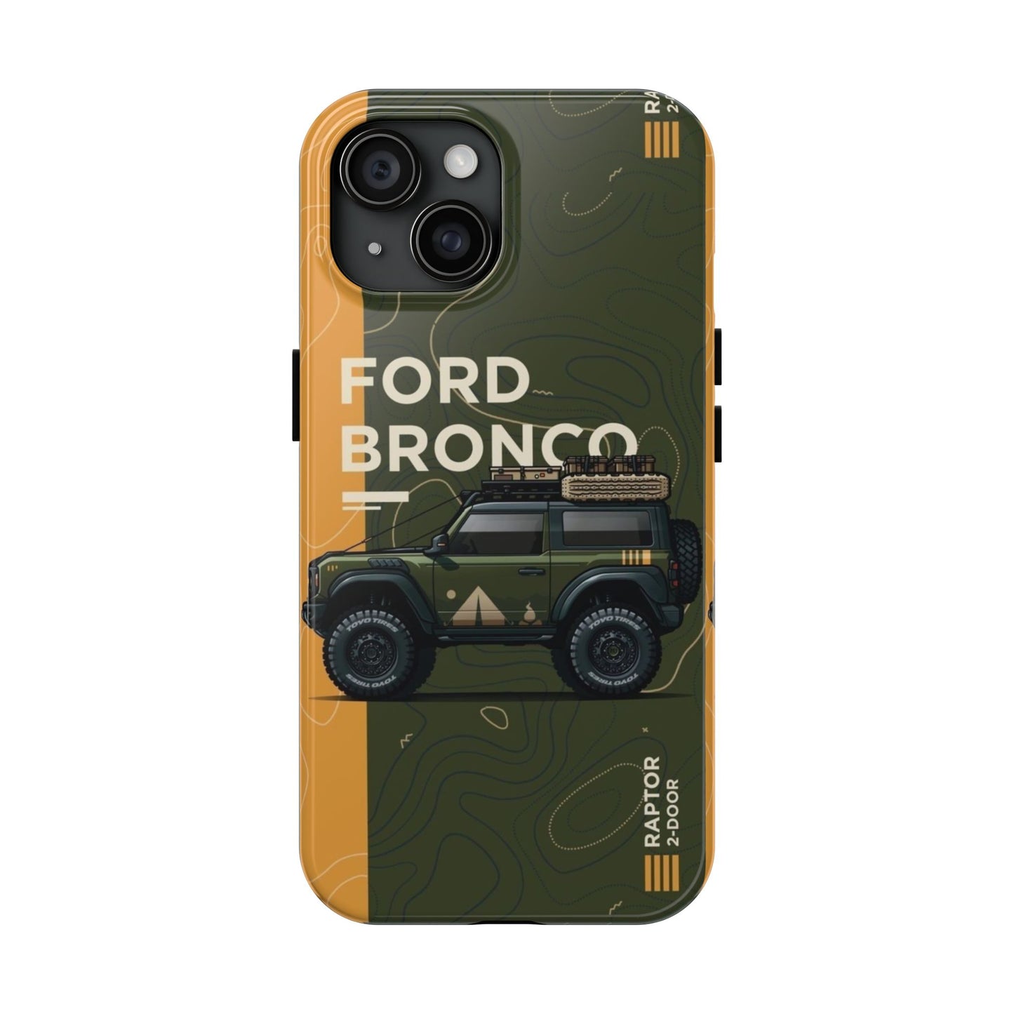 Jeep Cars Tough Phone Case - Rugged Design for Adventure Lovers