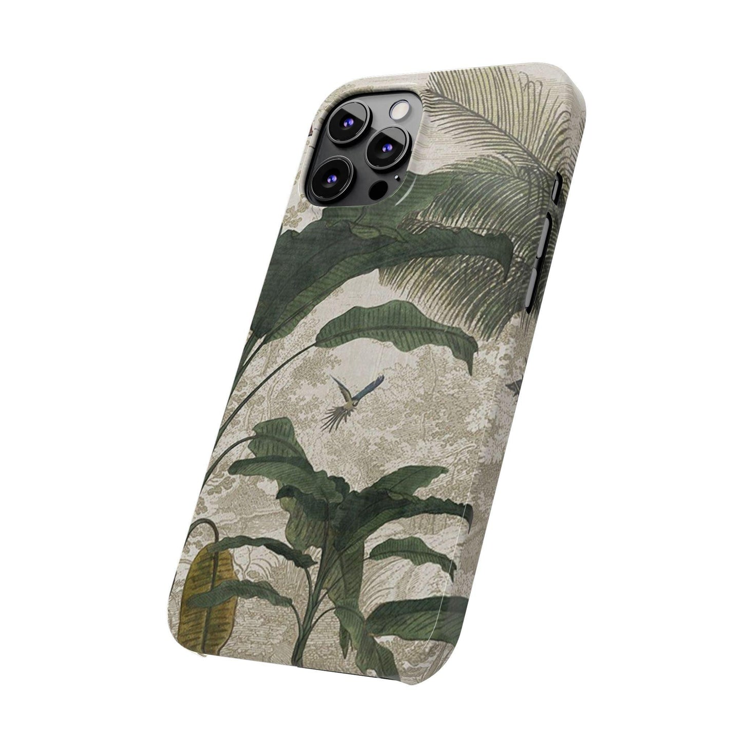 Tropical Paradise Vintage Charm iPhone Cases