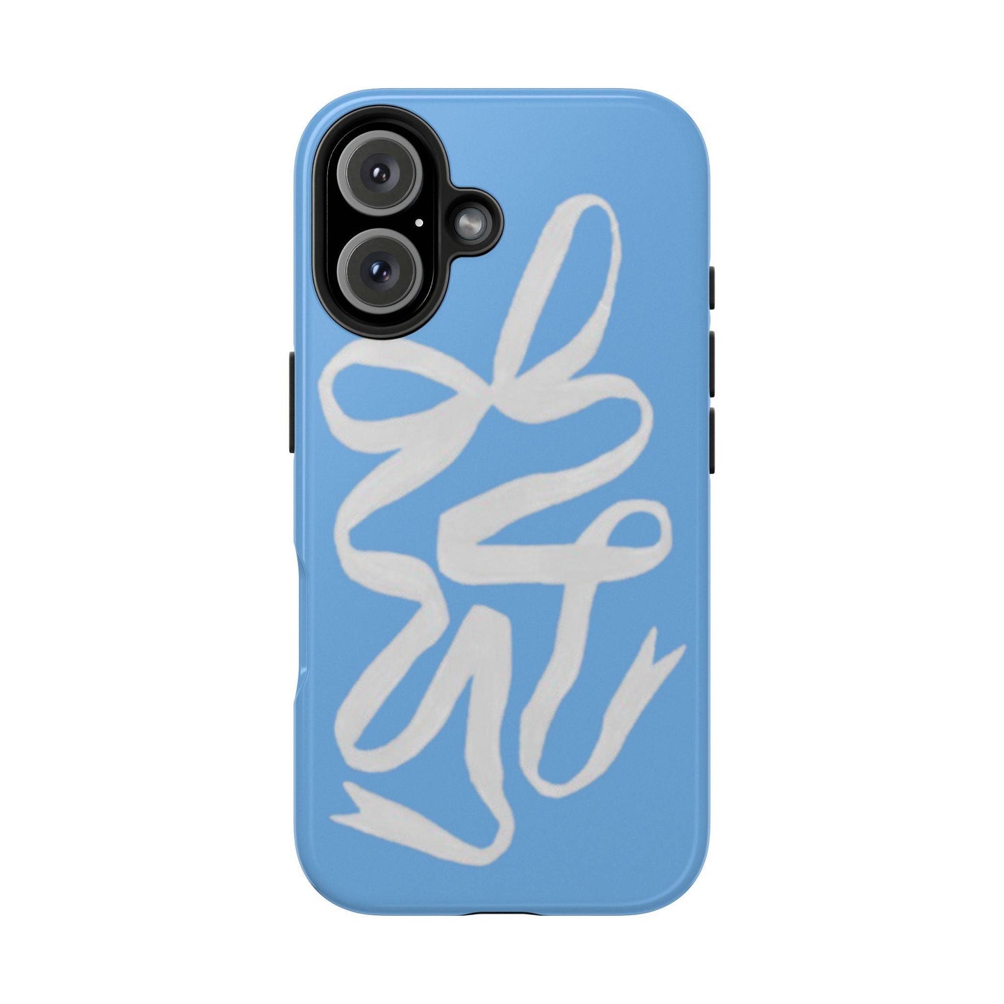 Bow in Blue Cute iPhone Cases