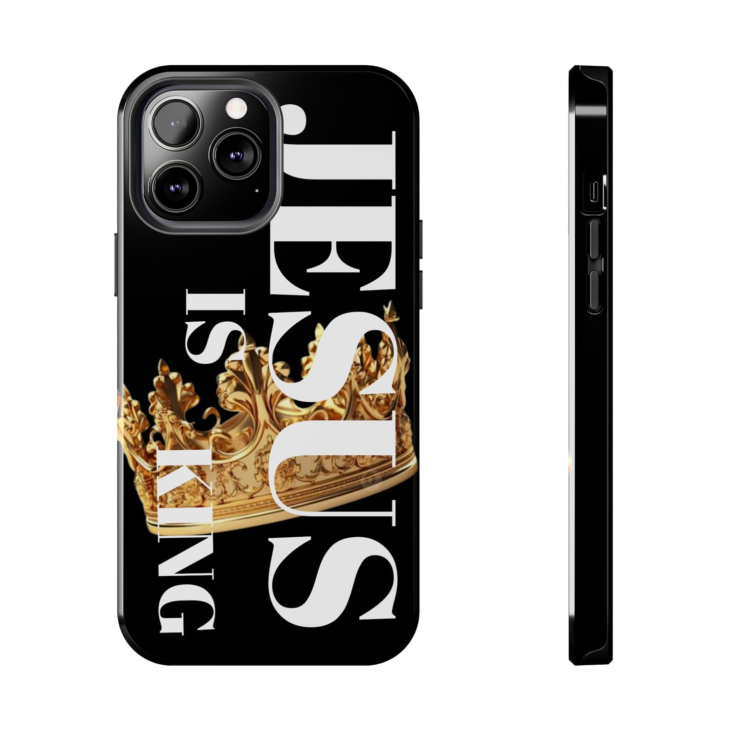 Jesus is King iPhone Cases