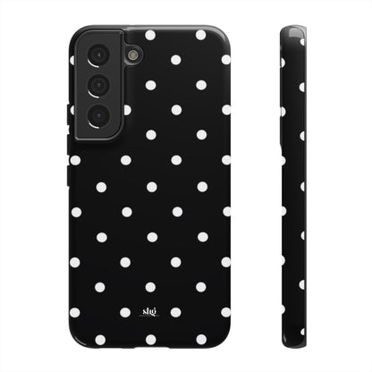 Classic Black Polka Dot Phone Case