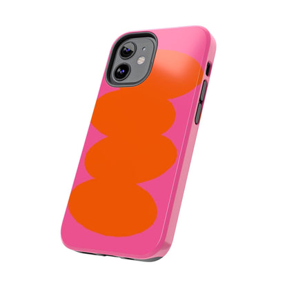 Pink Tangerine Blush Tough iPhone Cases