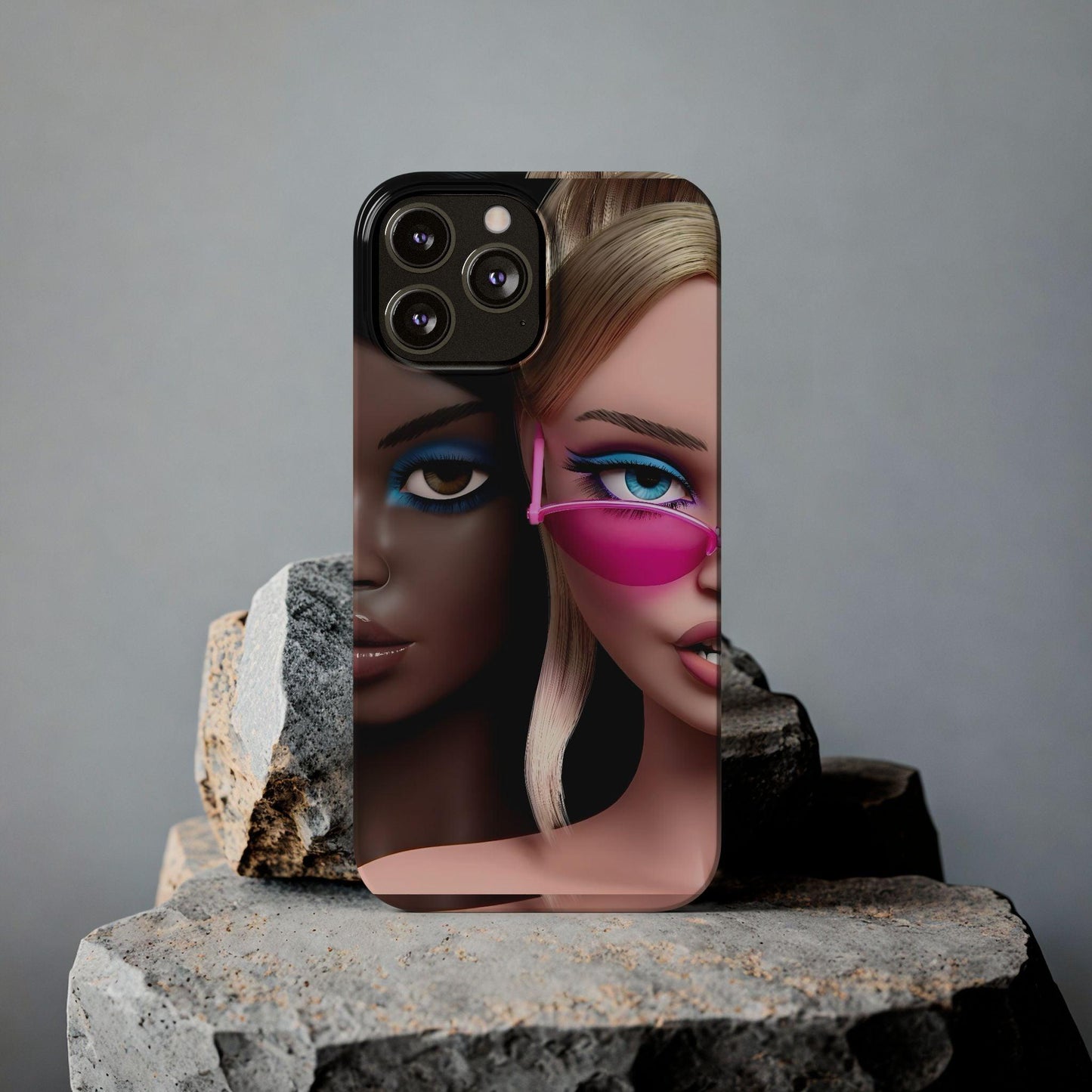 Divas Besties Duo Slim Phone Cases