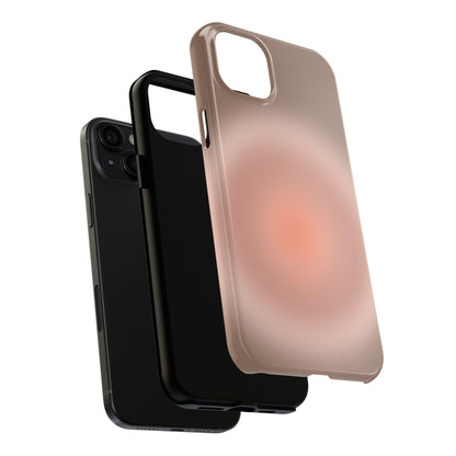 Taupe Aura Tough iPhone Cases