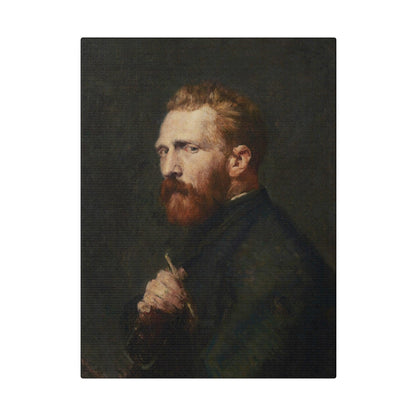 John Russell's Portrait of Vincent van Gogh (1886) - Matte Canvas, Stretched, 0.75"