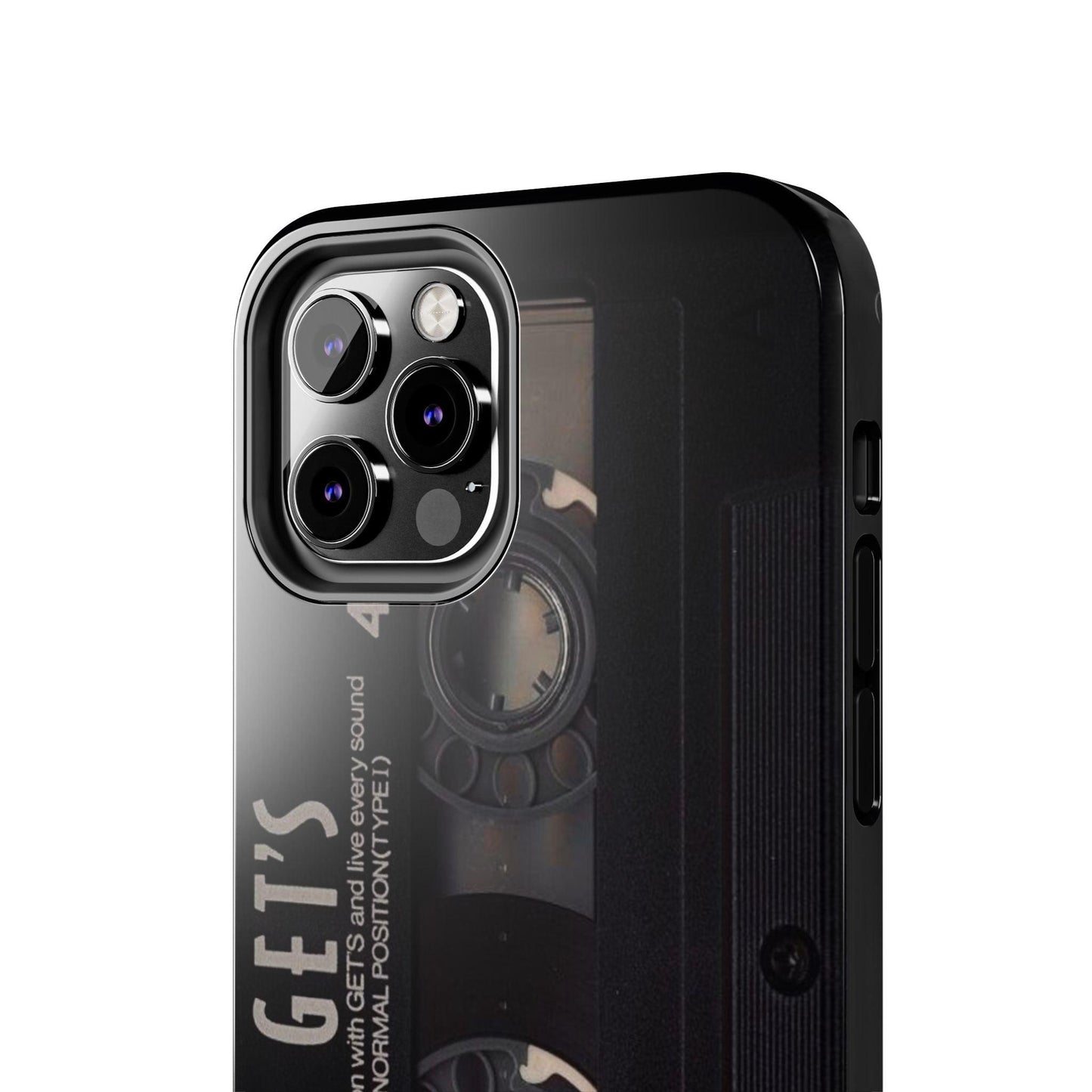 Cassette Tape Aesthetic iPhone Cases