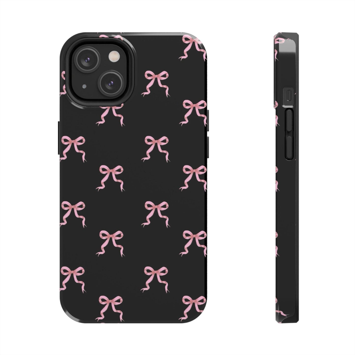 Pink Ribbon Charm iPhone Tough Case