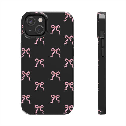 Pink Ribbon Charm iPhone Tough Case