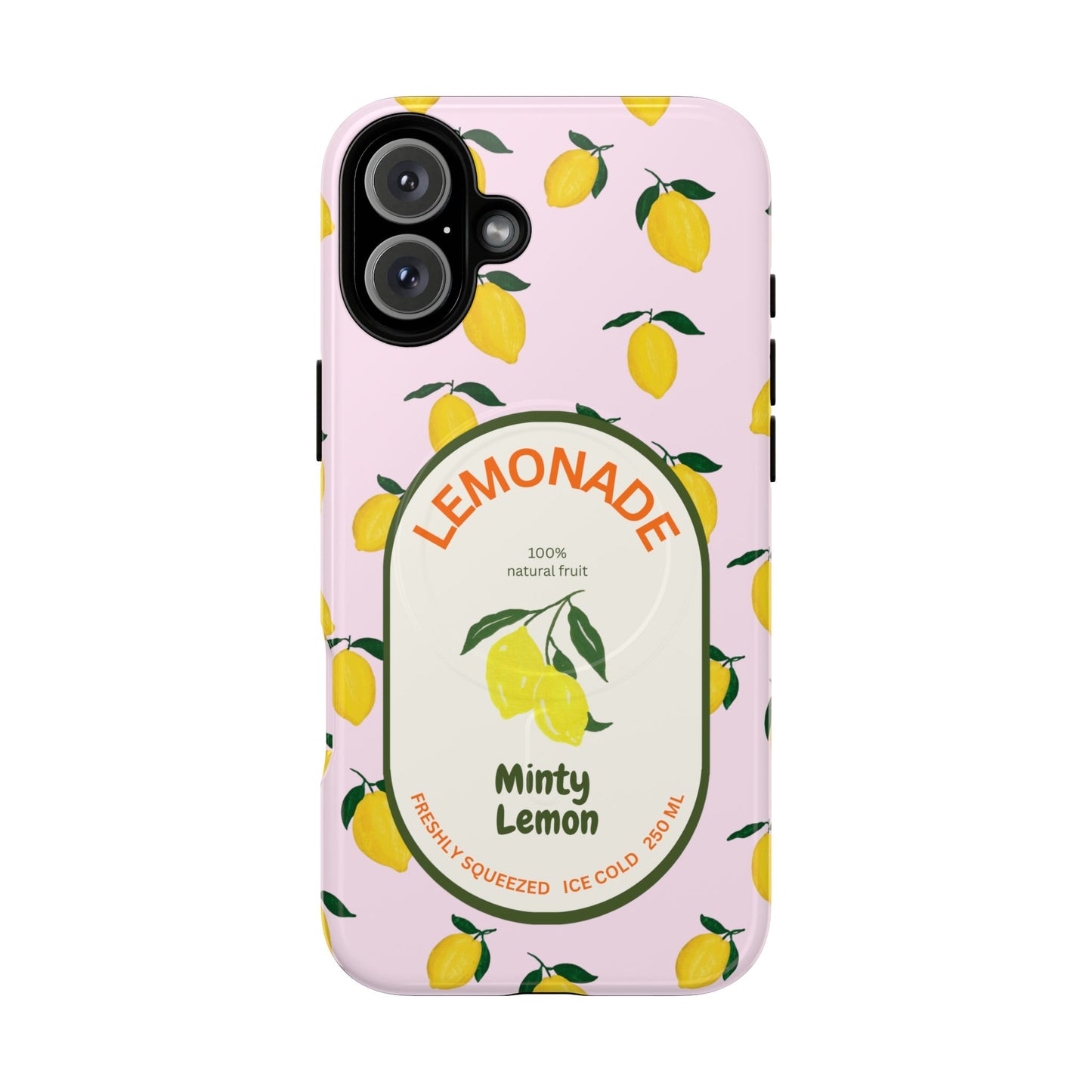 Minty Lemon MagSafe Phone Case