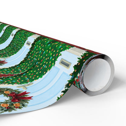 Home for Christmas Wrapping Paper Roll