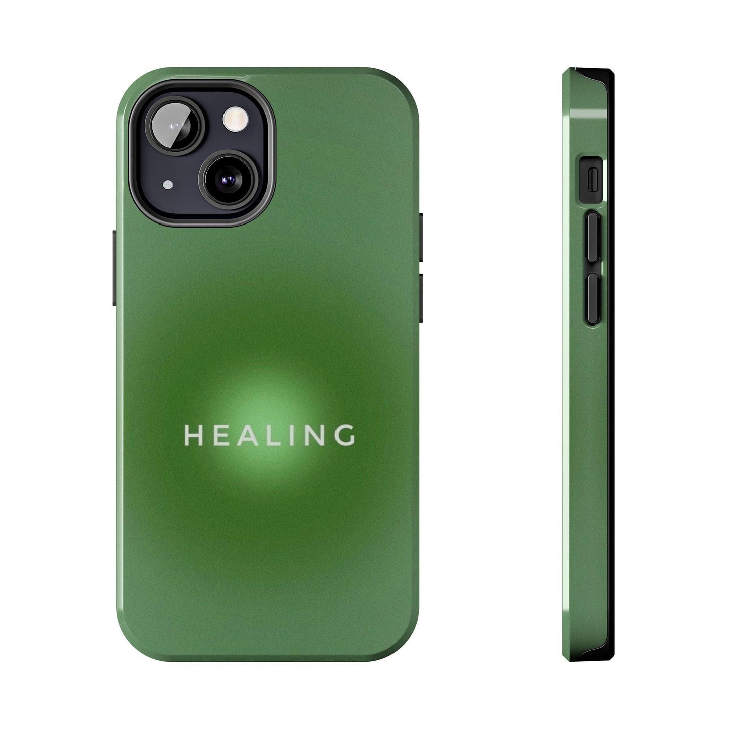 Healing Tough iPhone Cases in Green