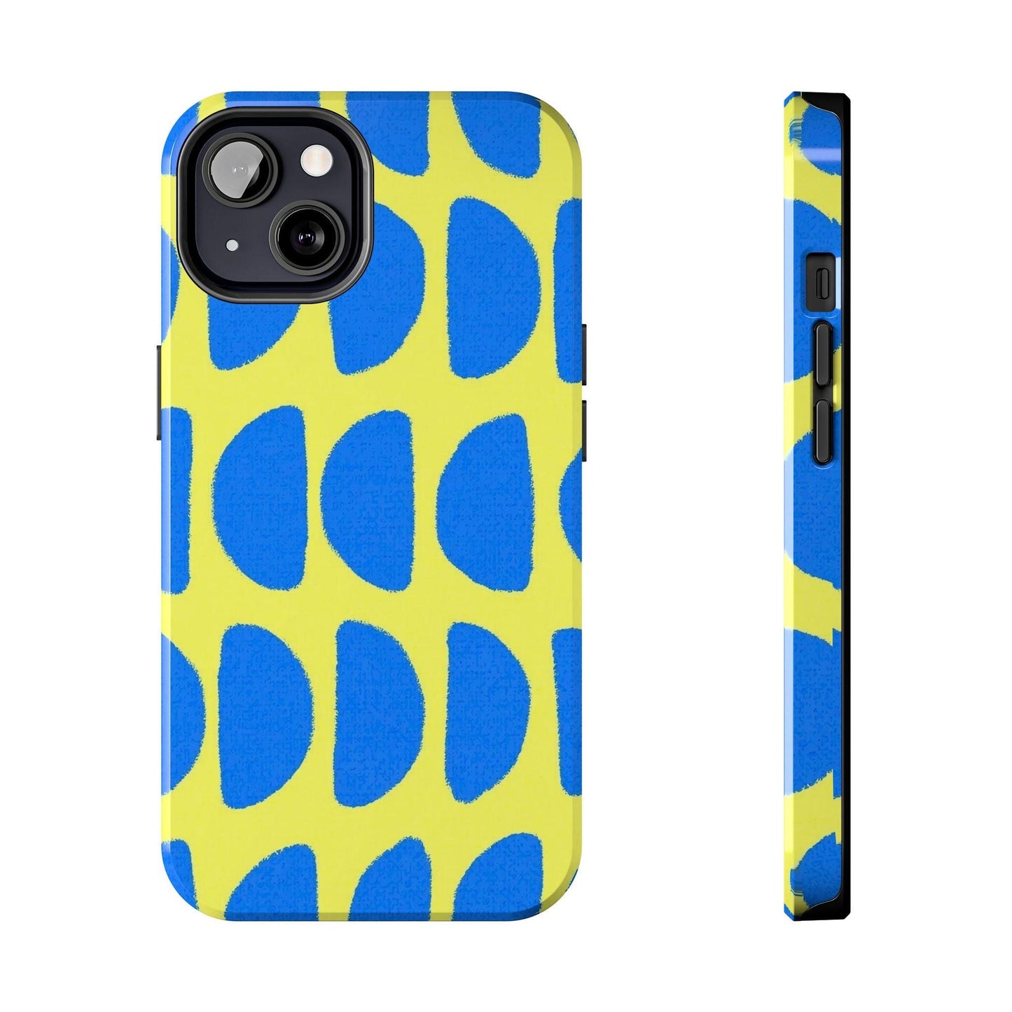 Electric Half-Moons Tough iPhone Cases