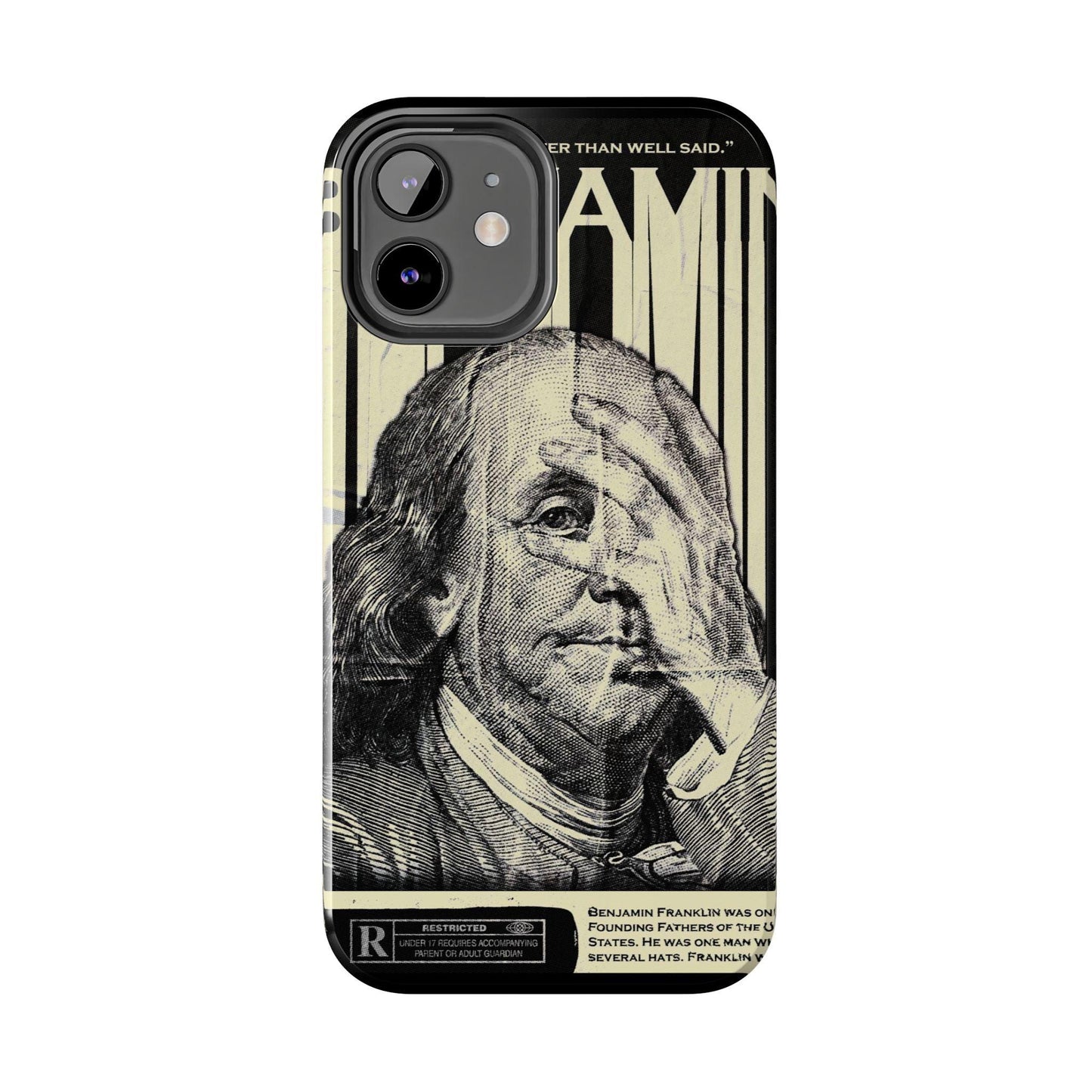 Franklin's Vision Remix Tough iPhone Cases