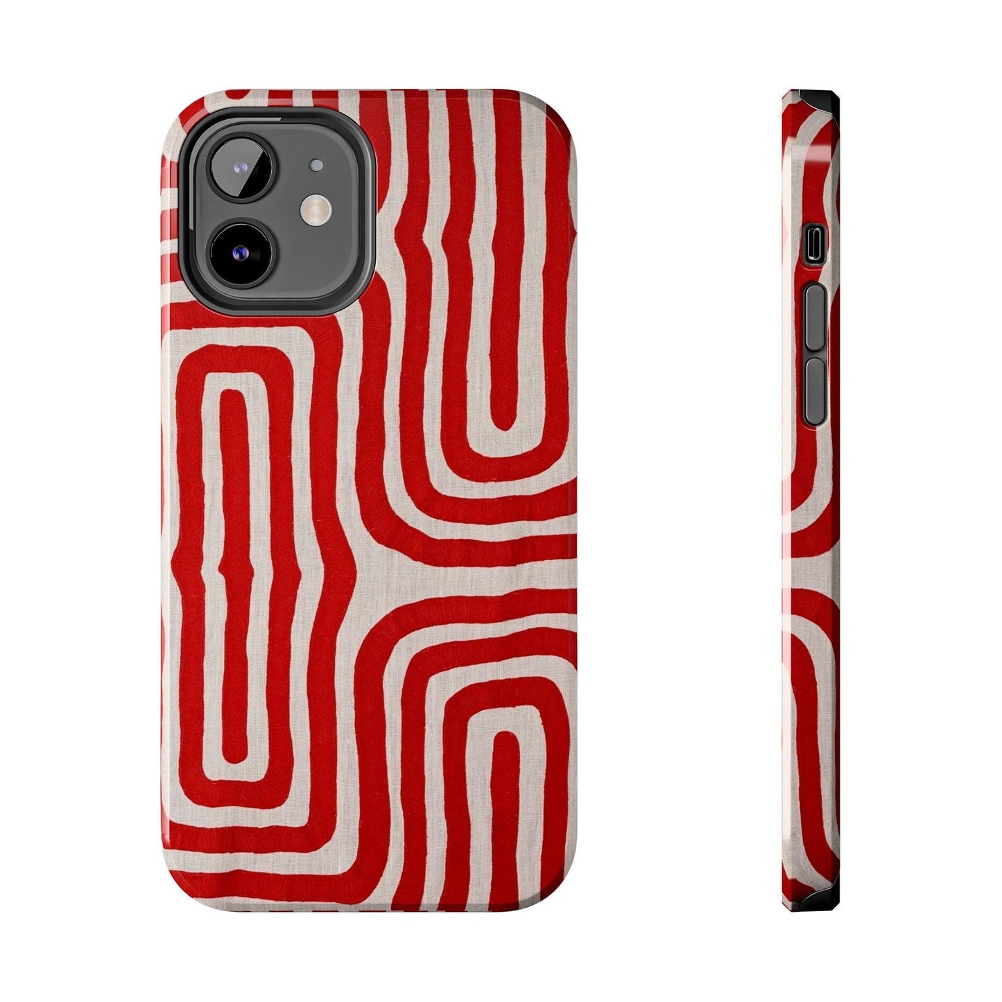 Scarlet Labyrinth Tough iPhone Cases