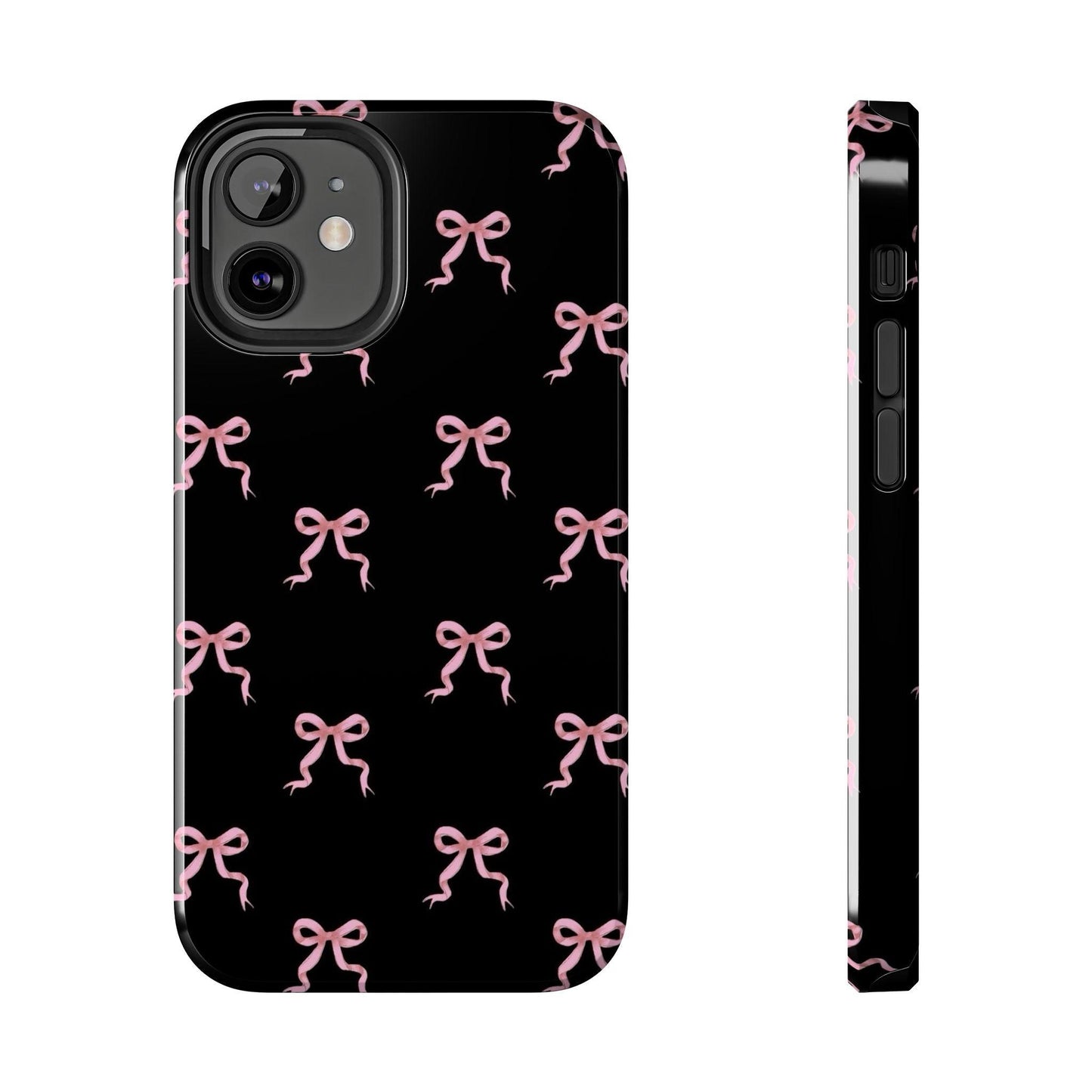 Pink Ribbon Charm iPhone Tough Case