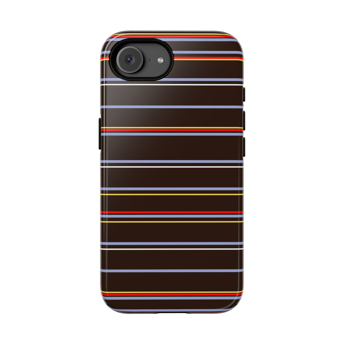 Chocolate Citylines Striped Phone Case