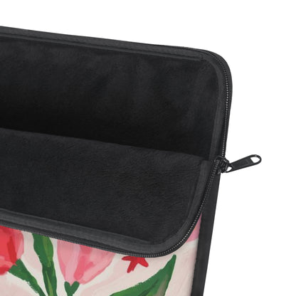 Tulip Love Floral Laptop Sleeve