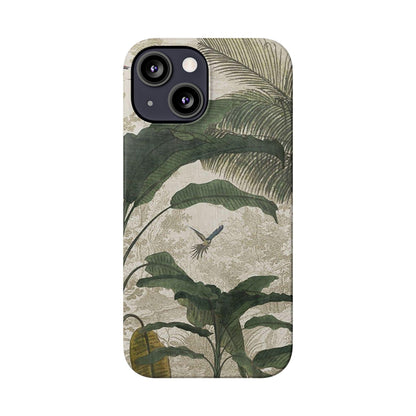 Tropical Paradise Vintage Charm iPhone Cases