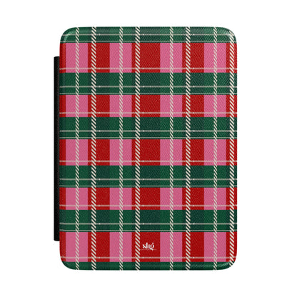 Miss Merry Tartan Kindle Case