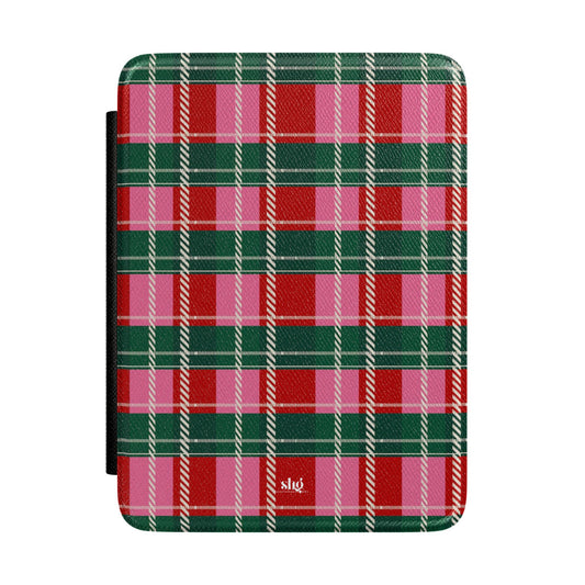 Miss Merry Tartan Kindle Case