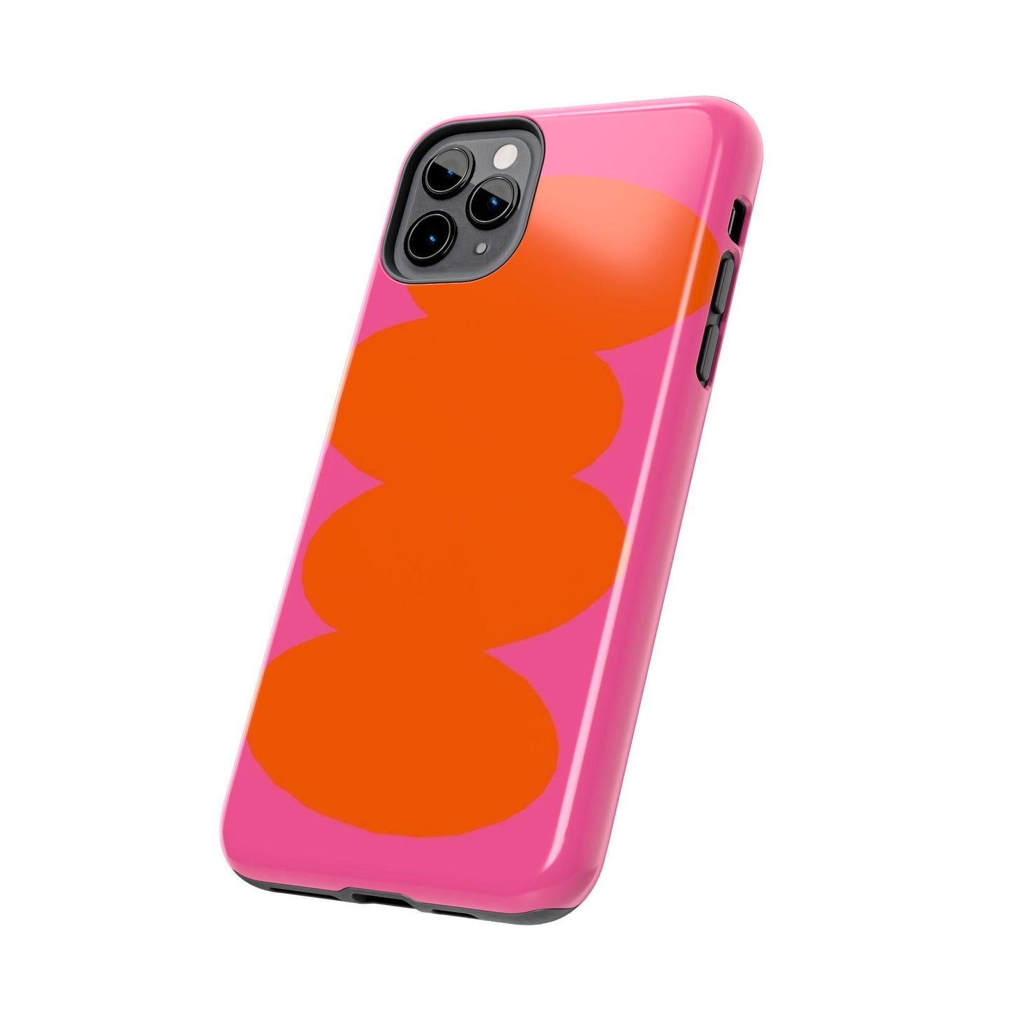 Pink Tangerine Blush Tough iPhone Cases