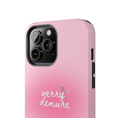 Verry Demure Aura Tough iPhone Cases