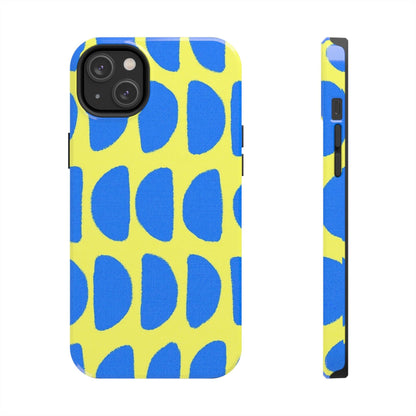 Electric Half-Moons Tough iPhone Cases