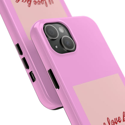 Self Love Baby Tough iPhone Cases