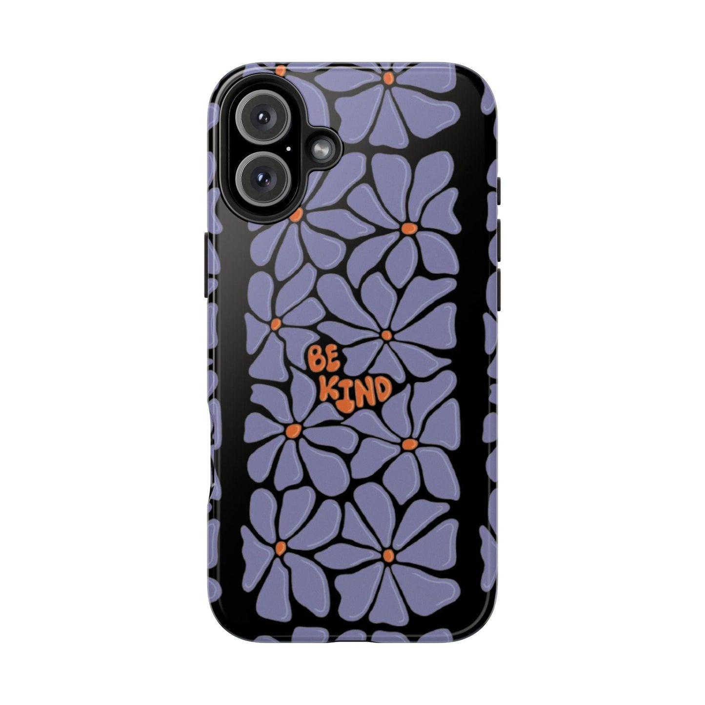 Be Kind Floral Tough iPhone Cases