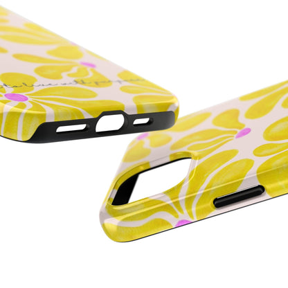 Sunshine Floral Tough iPhone Cases