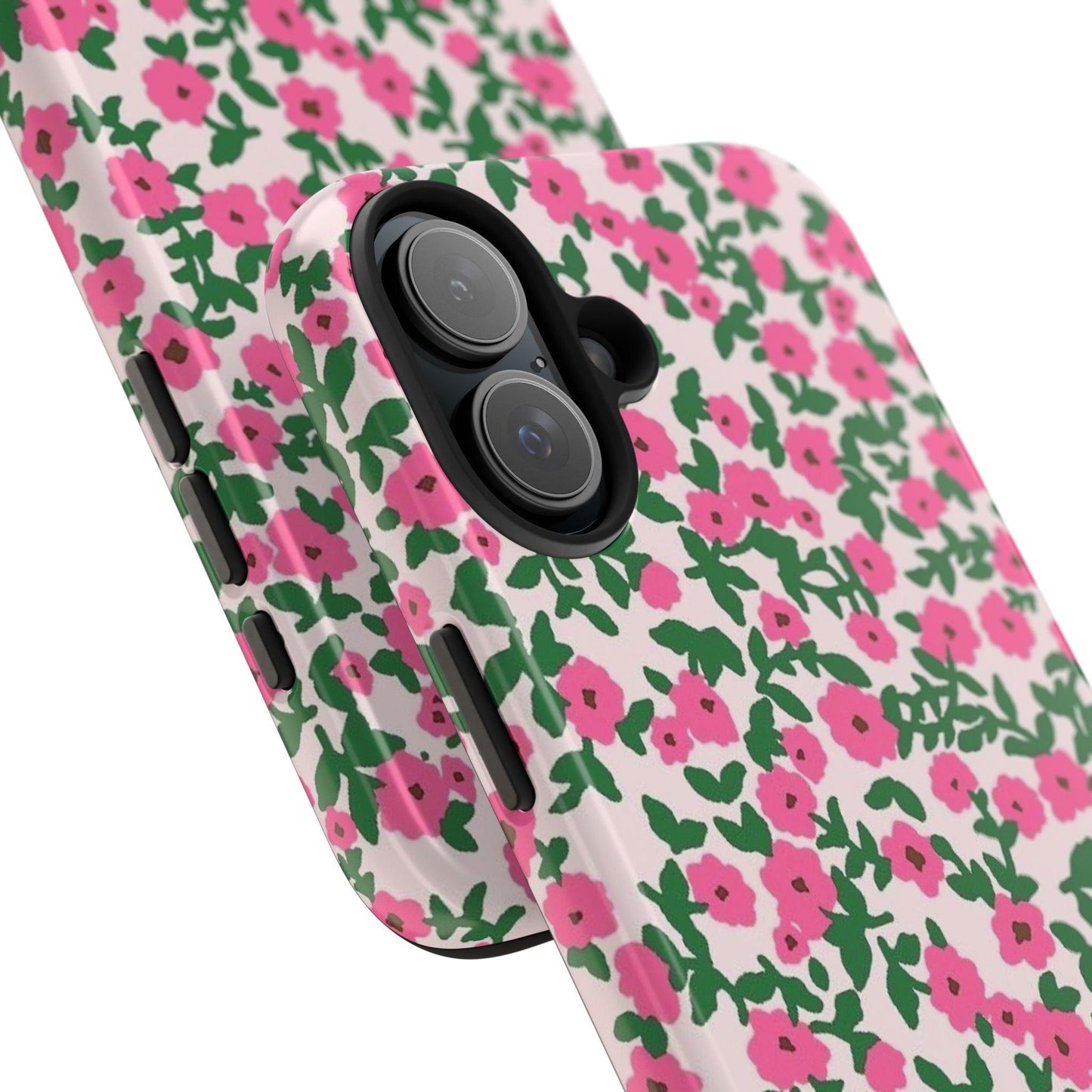 Spring Edition Pink Floral Tough iPhone Cases