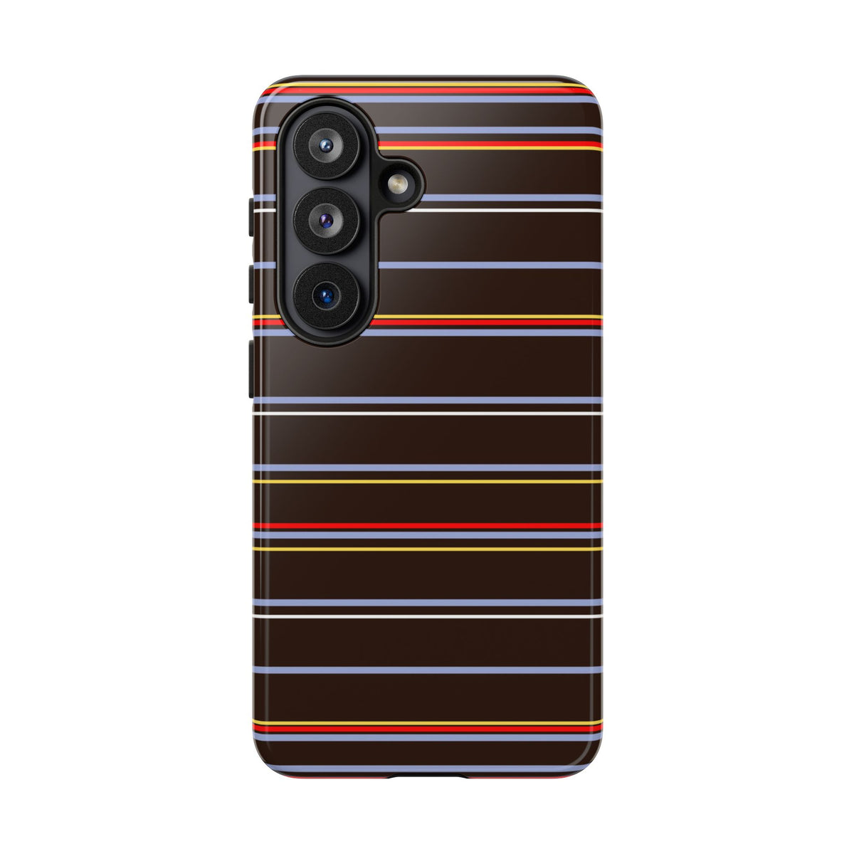 Chocolate Citylines Striped Phone Case