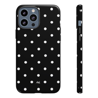 Classic Black Polka Dot Phone Case
