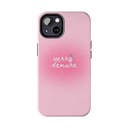 Verry Demure Aura Tough iPhone Cases